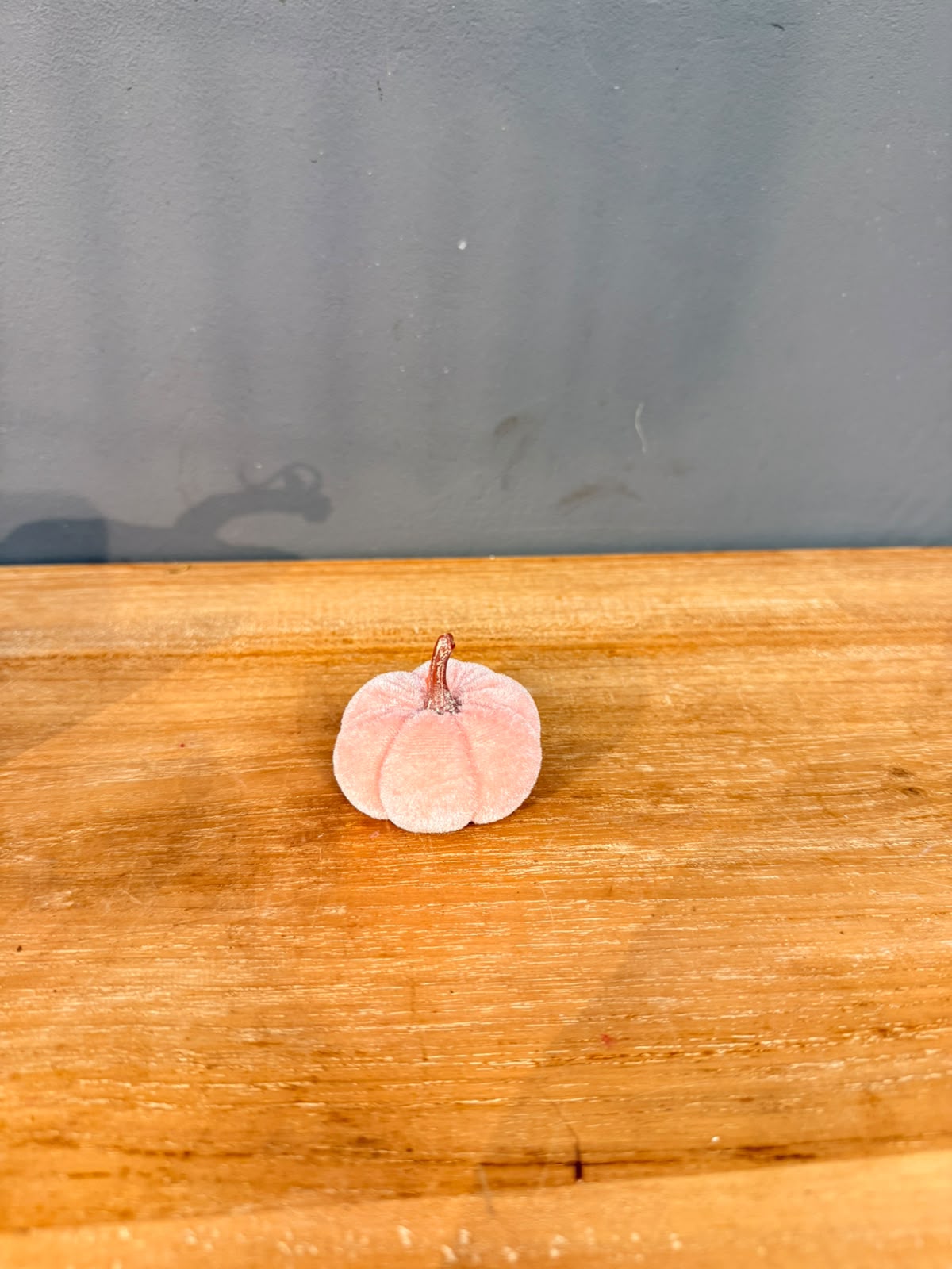Künstlicher Kürbis hell Rosa Größe S