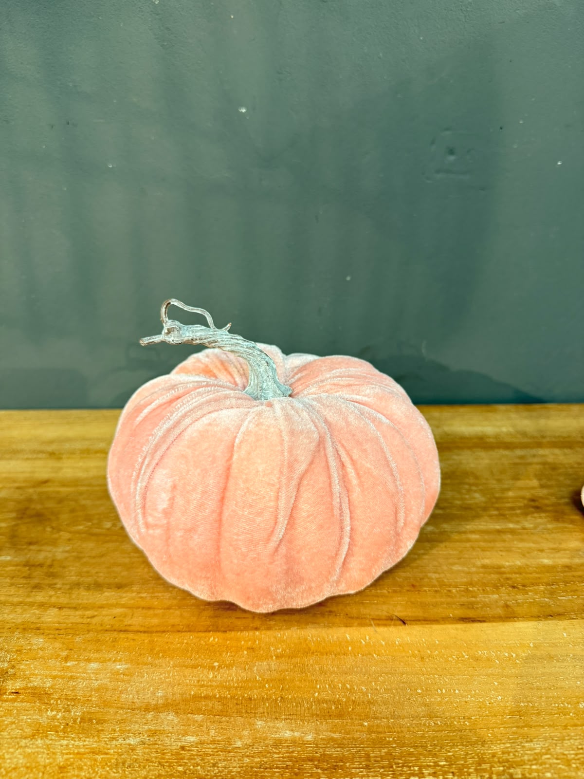 Künstlicher Kürbis hell Rosa Größe L