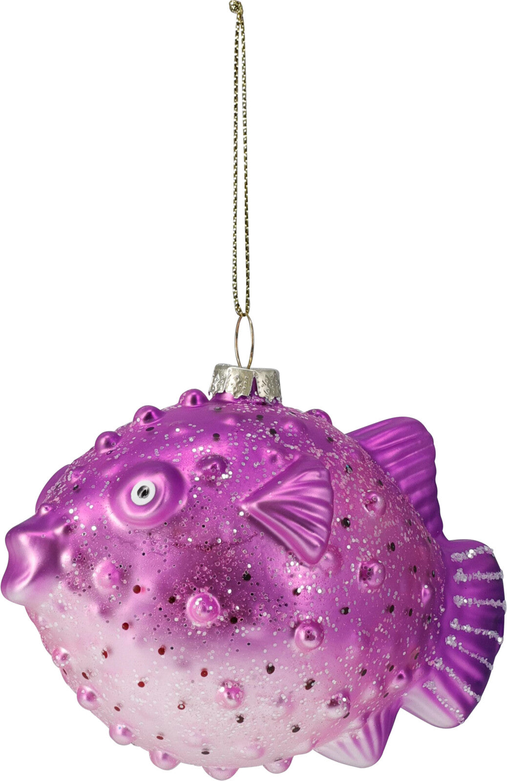Kugelfisch Hängedeko – Lila
