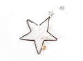 Good old friends Winter Transparent Ornament – Stern mit fünf Spitzen