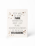 Good old friends Winter Postkarte – Adventskalender und Heiligabend