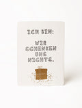 Good old friends Winter Postkarte – Wir schenken uns nichts