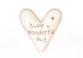 Good old friends Herz Kissen. Have a wonderful day.