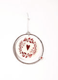 Good old friends Winterzauberornament Herz