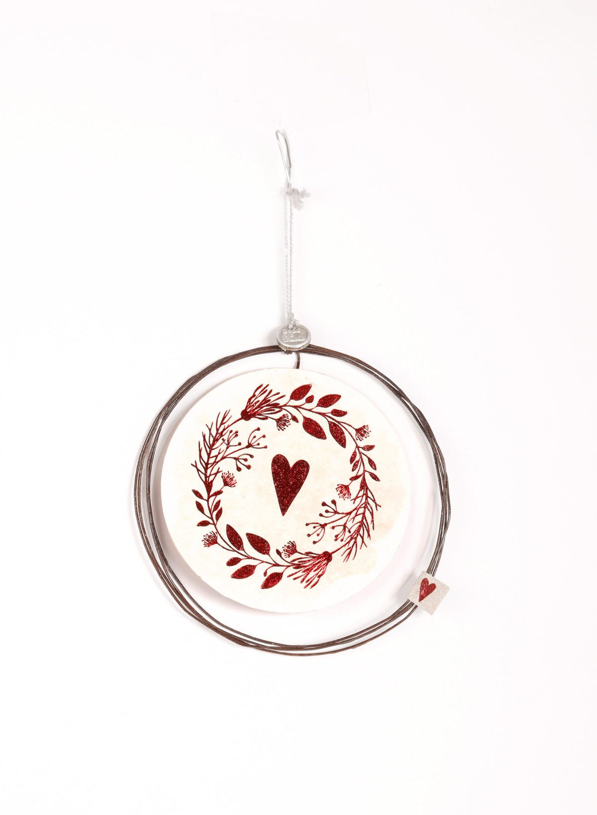 Good old friends Winterzauberornament Herz