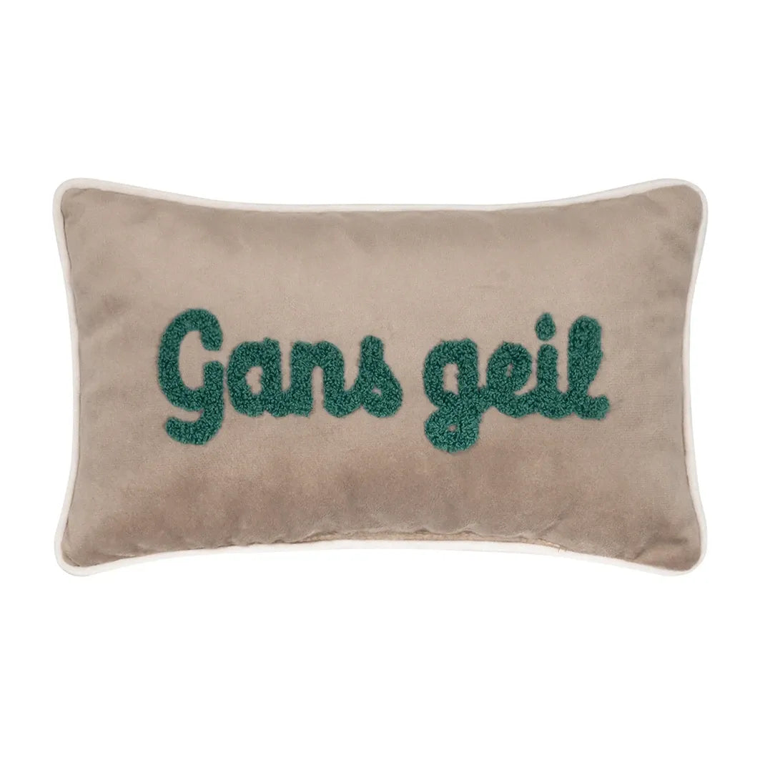PAD Kissenhülle PETITE gansgeil-natural, 18 × 32 cm