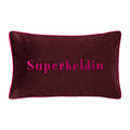 PAD Kissenhülle superheldin-burgundy, 30 × 50 cm