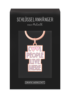 Schlüsselanhänger "Cool people..."