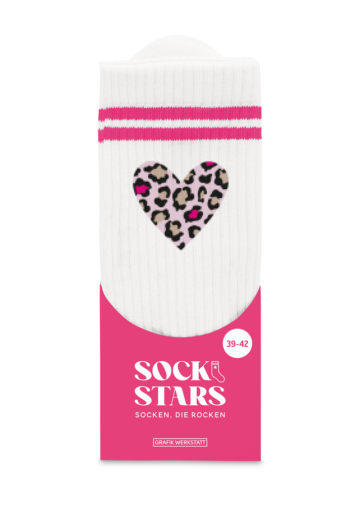 Grafik Werkstatt Sockstars – Leo Socken Größe 39–42