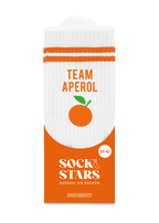 Grafik Werkstatt Sockstars –  Team Aperol Größe 39–42