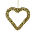 Voß Hänger Herz, gold – 11 × 2 × 11cm