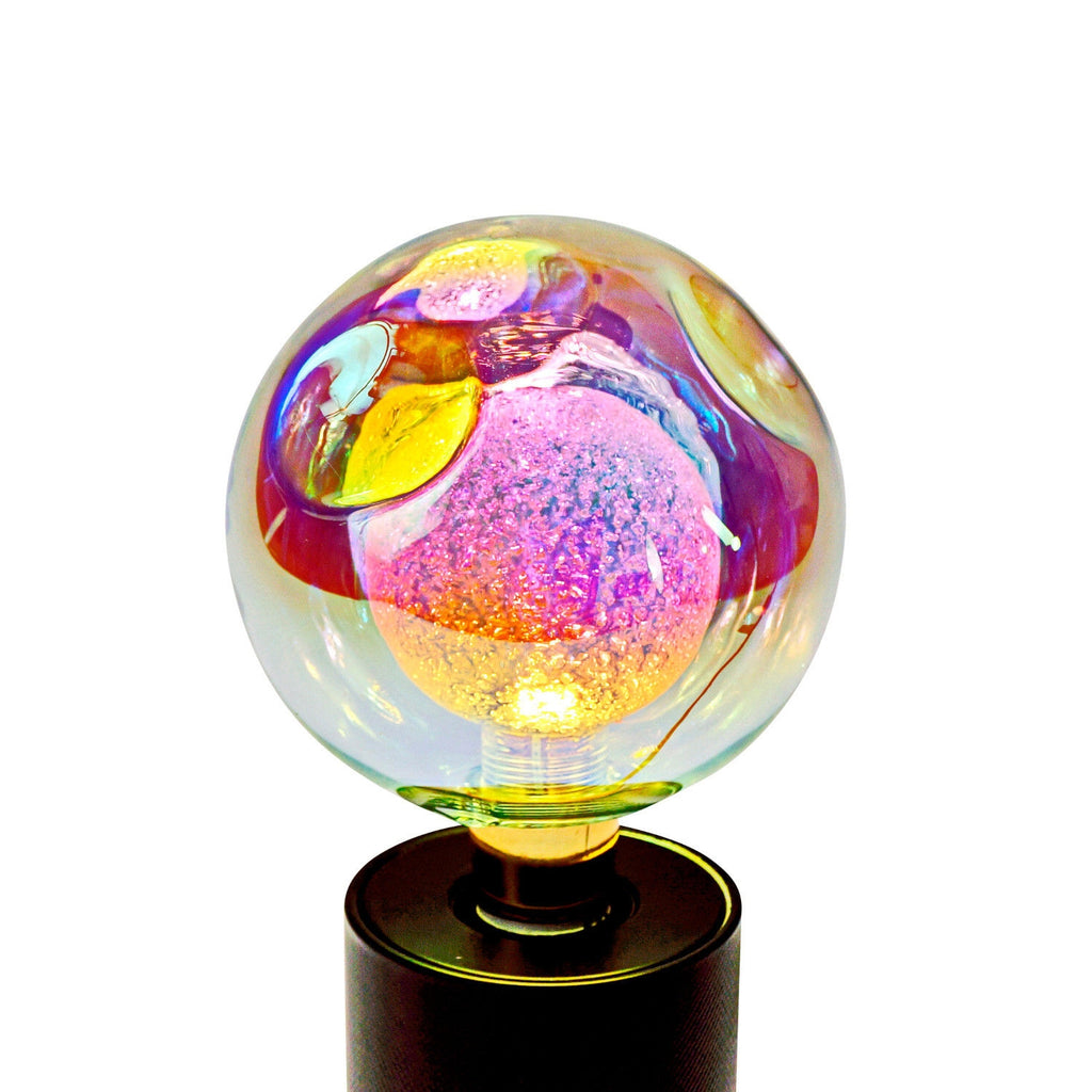 Voß LED-Glühbirne Ball, irisierend – 12 × 17 cm