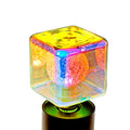 Voß LED-Glühbirne Cube, irisierend – 9 × 14 cm