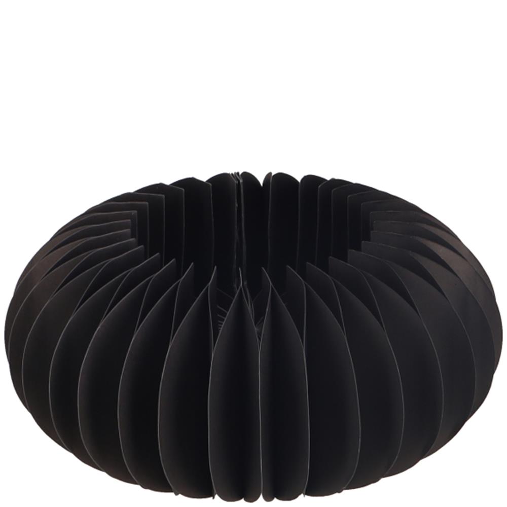 Vosteen Papier-Sockel Dacia schwarz – Ø 22 cm, H 10 cm