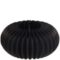 Vosteen Papier-Sockel Dacia schwarz – Ø 28 cm, H 13 cm