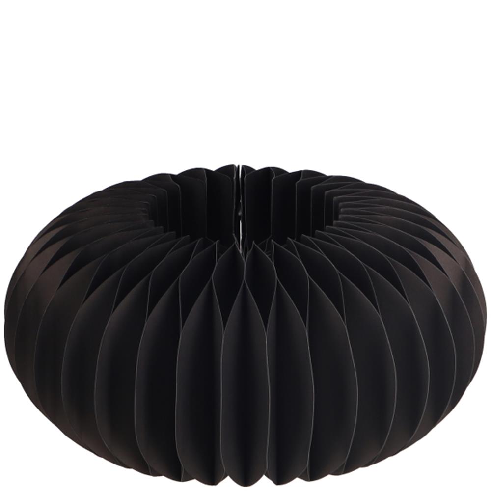Vosteen Papier-Sockel Dacia schwarz – Ø 28 cm, H 13 cm