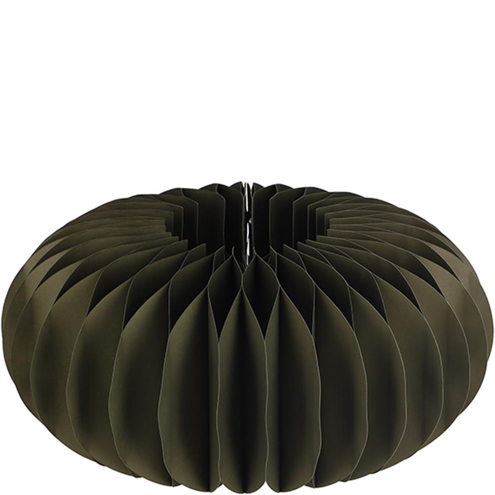 Vosteen Papier-Sockel Dacia oliv – Ø 39 cm, H 17 cm