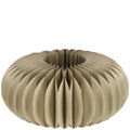 Vosteen Papier-Sockel Dacia greige – Ø 39 cm, H 17 cm