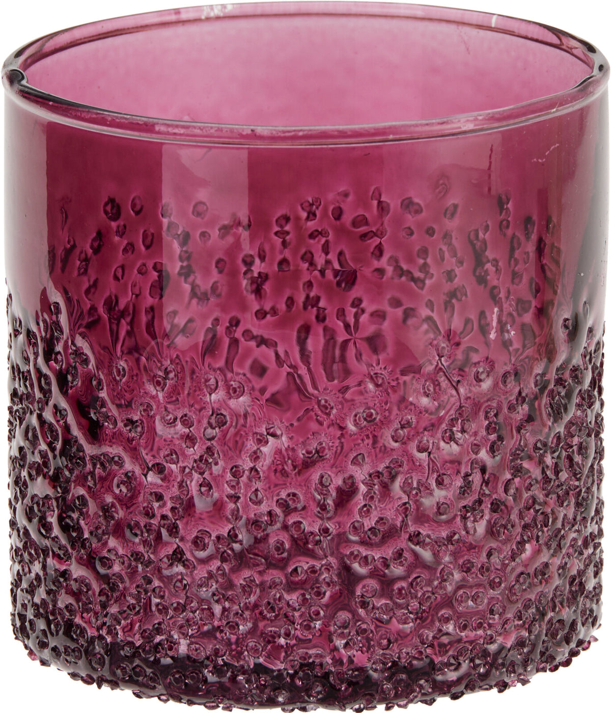 Teelichthalter 10 cm bordeaux