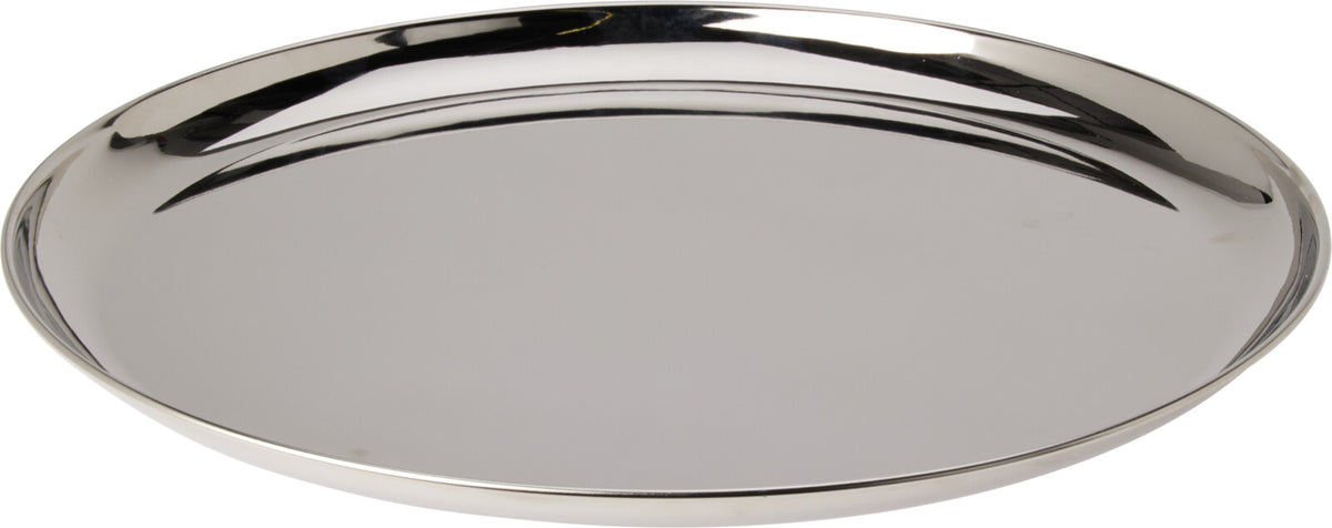 Tablett 39 cm silber