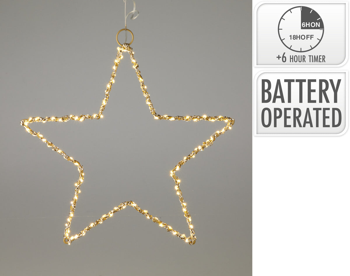 Stern 30 cm mit LED gold – Übersicht der angebotenen Ausführungen
