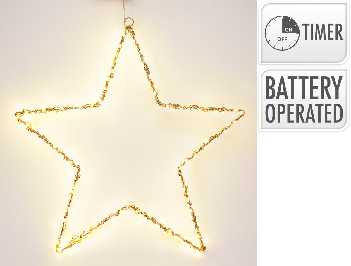 Stern 50 cm mit LED gold – Übersicht der angebotenen Ausführungen