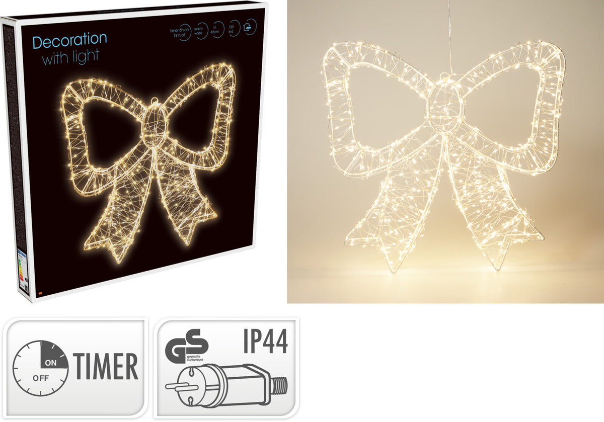 Schleife 48 × 46 cm 720led warmweiß – Übersicht der angebotenen Ausführungen